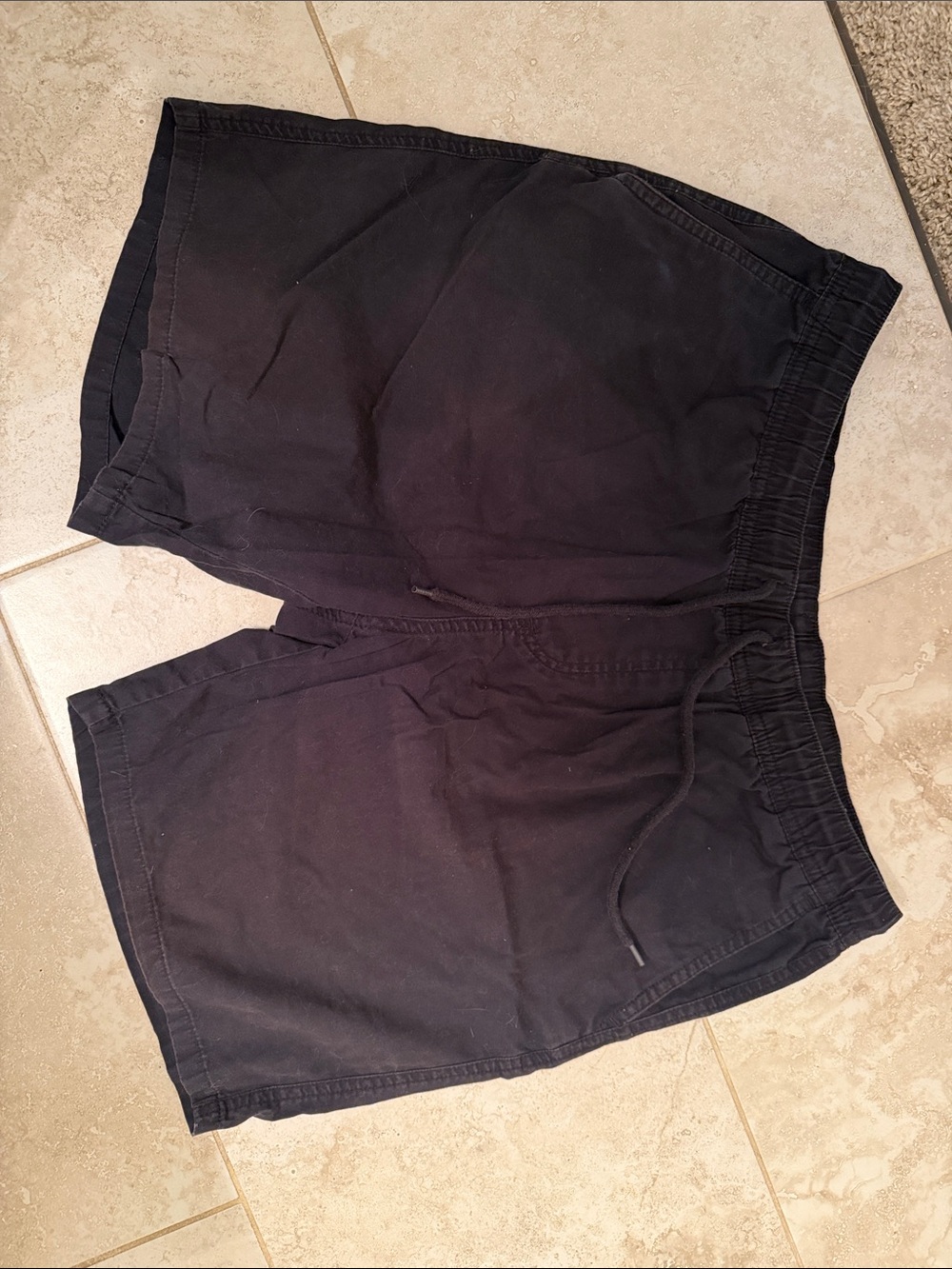 5/$25 Black Casual Drawstring Shorts